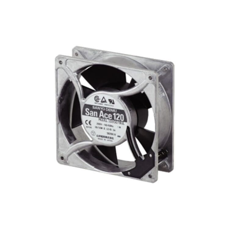 109S074UL 120x120x38mm 115VAC 16W 0.18A 3100RPM 2 Kablo Fan