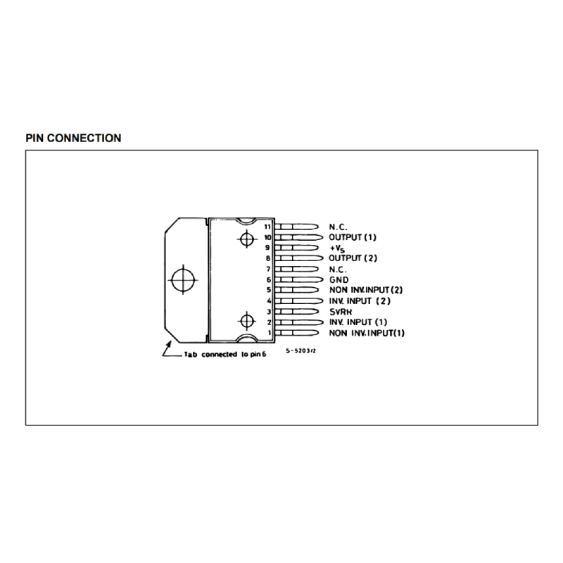 TDA2009A Multiwatt-11 Entegre Devre