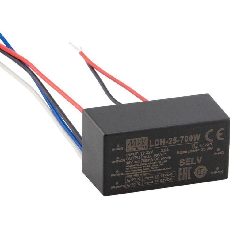 LDH-25-500W 9.5V-32V Giriş 12.5~50V Çıkış 25W Led Sürücü