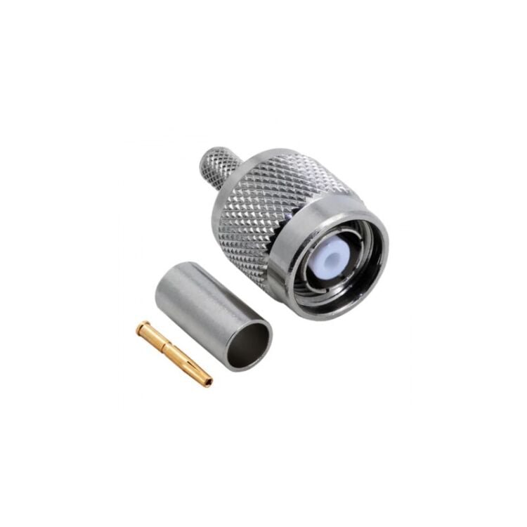 TNC106 RG58 TNC Ters Erkek Sıkmalı Konnektör