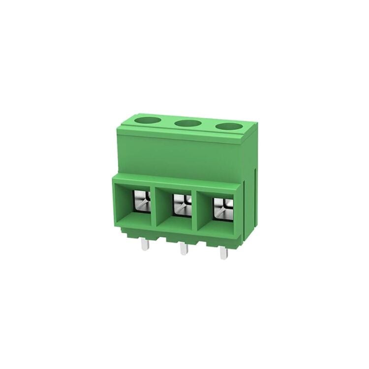 3 Pin 10.16mm Yeşil PCB Klemens