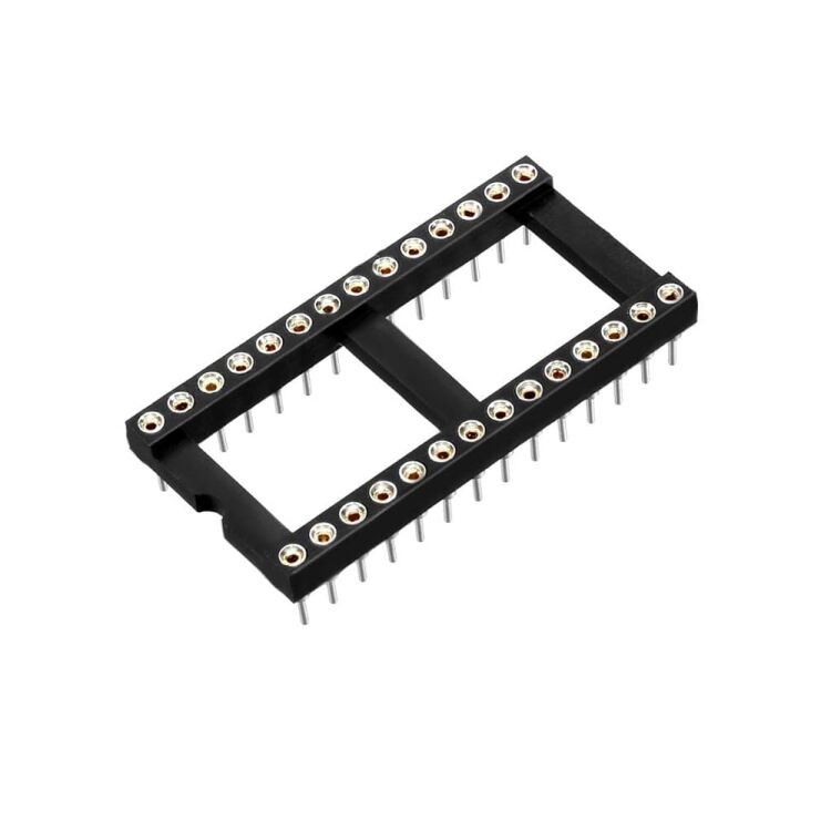 28 Pin Geniş (7.62mm) Entegre Soketi