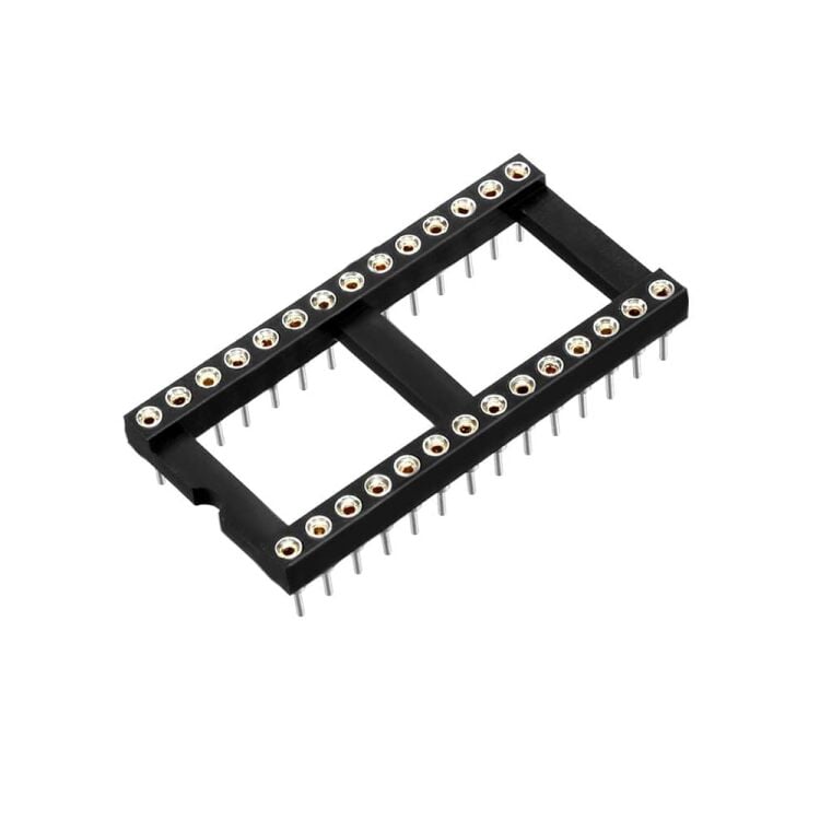 28 Pin Geniş (7.62mm) Entegre Soketi