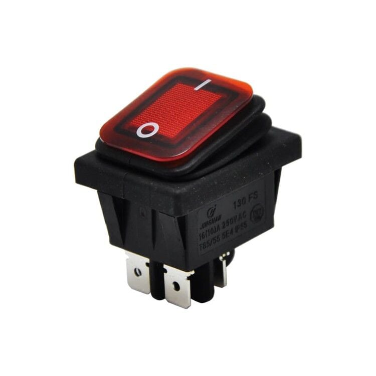 IC-104W Geniş Körüklü Kırmızı Işıklı Anahtar