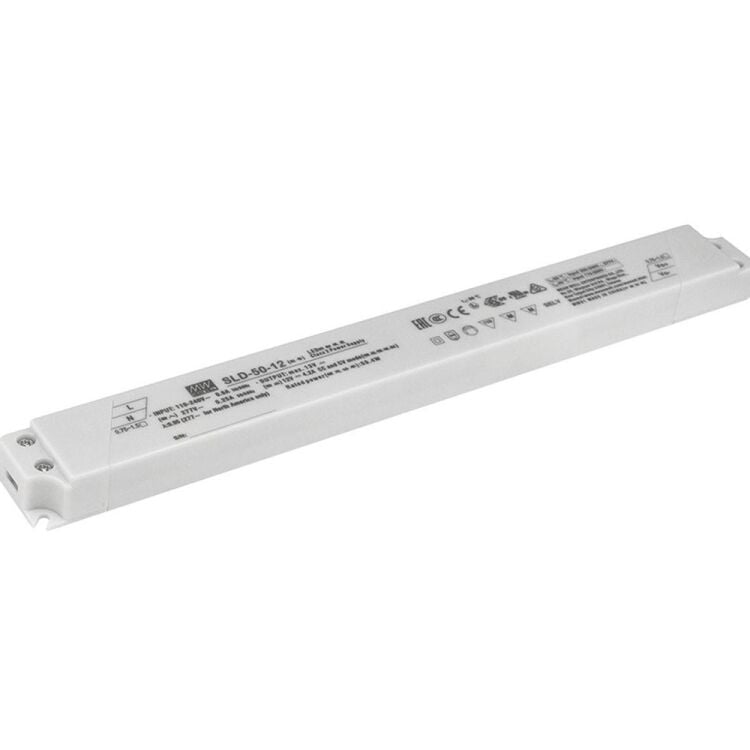 SLD-50-12 110VAC-305VAC Giriş 12V Çıkış 50W Led Sürücü