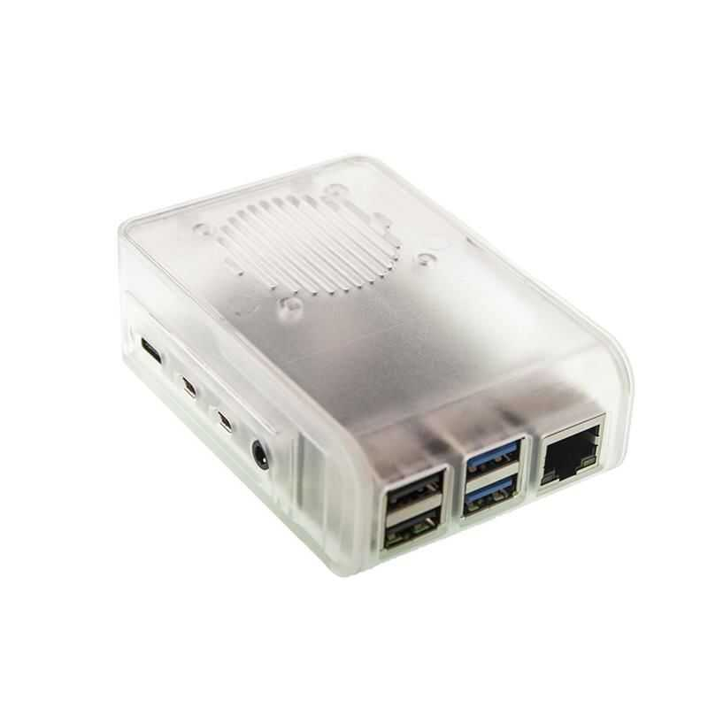 Raspberry Pi 4 Şeffaf Muhafaza Kutusu