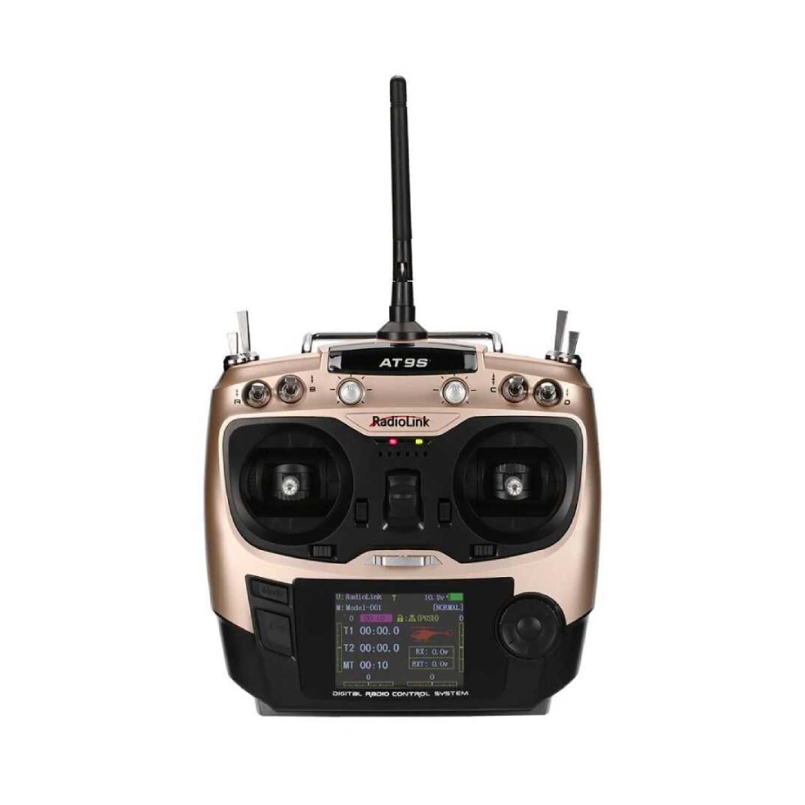 Radiolink AT9S Pro 2.4GHz 12 Kanal Kumanda ve R9DS Alıcı