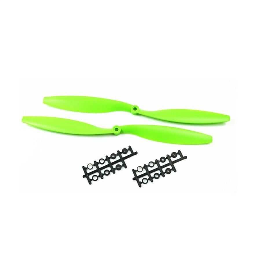 12x4.5'' Yeşil Drone Pervanesi Seti CW/CCW