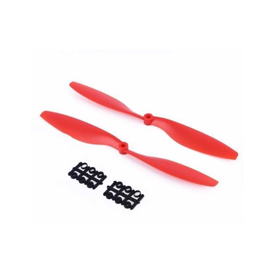 10x4.5'' Kırmızı Drone Pervanesi Seti CW/CCW