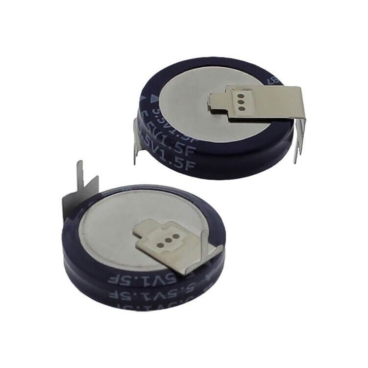 1.5F 5.5V 19x5.3mm Süper Kapasitör