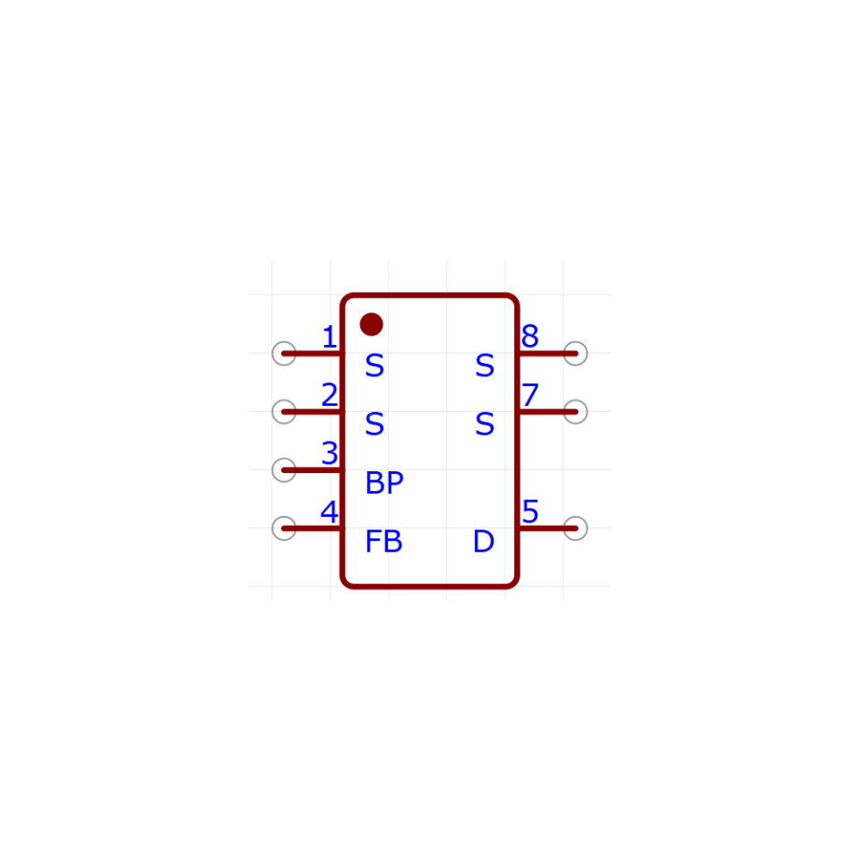 LNK364PN, DIP-8B Entegre Devre
