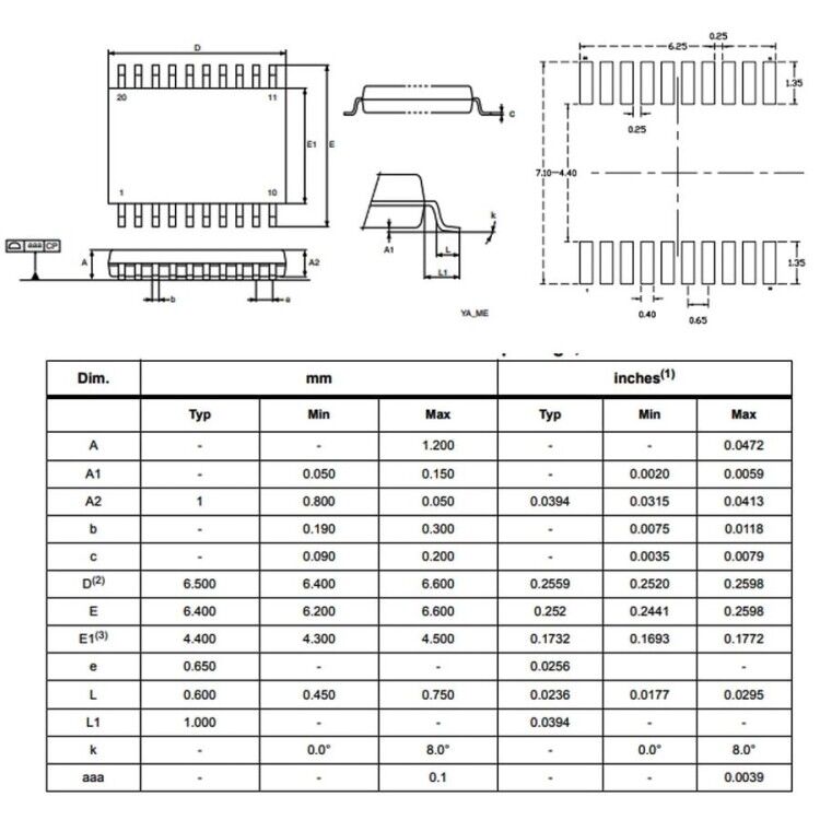 STM32F042F6P6 32-Bit 48MHz 16 I/O SMD TSSOP-20 Mikrodenetleyici MCU
