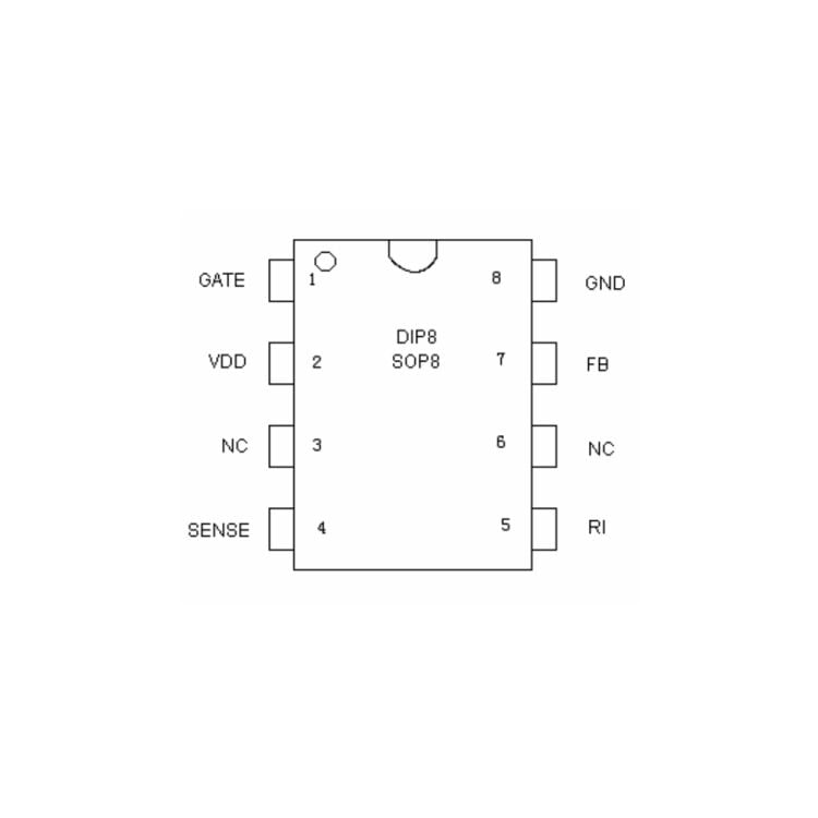 OB2263AP, DIP-8 Entegre Devre