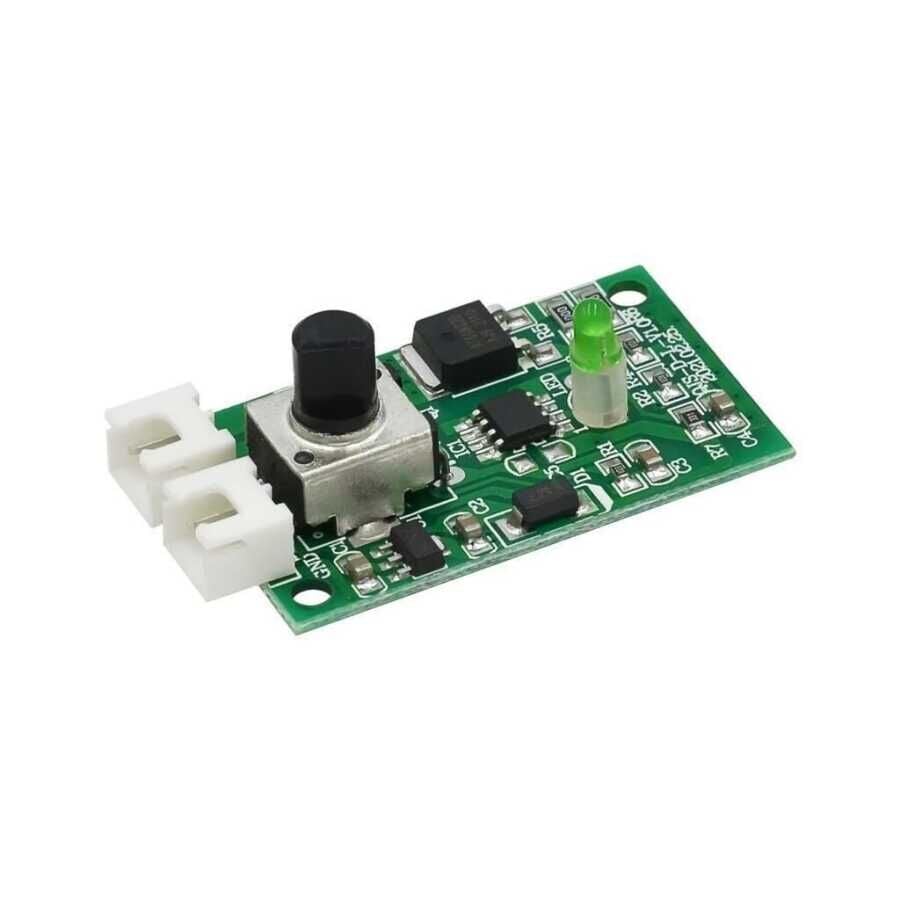DC 7-12V 10A PWM Motor Hız Kontrol Modülü Ayarlı