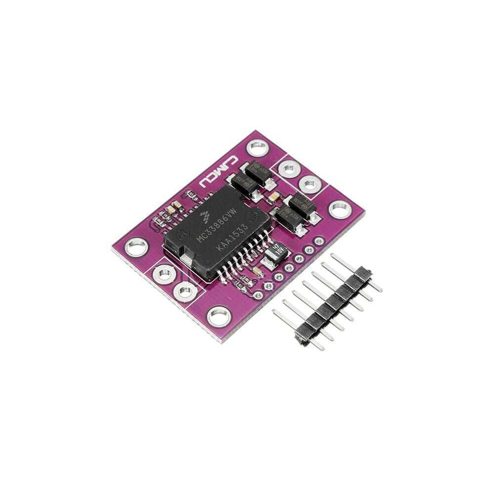 CJMCU-3386 MC33186DH1 5A Half-Bridge DC Motor Sürücü 5-28V