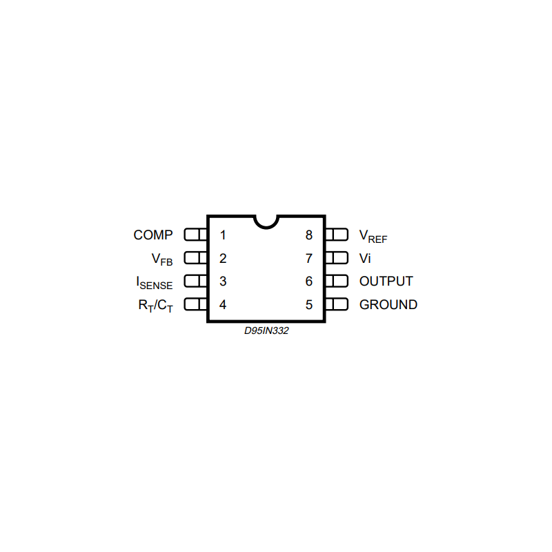UC3844BN, PDIP-8 Entegre Devre