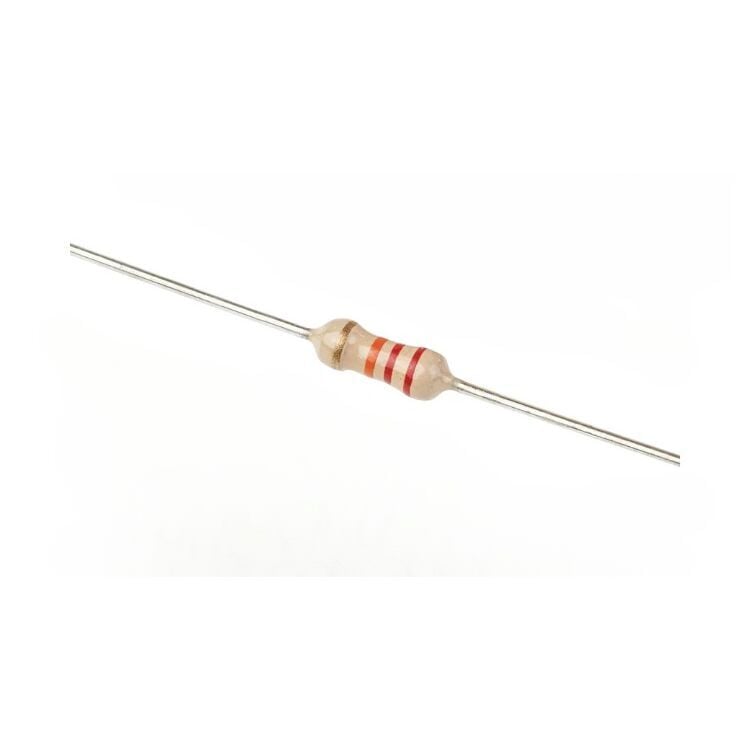 7.5 Ohm (7.5R, 7R5) 1/4W Karbon Direnç