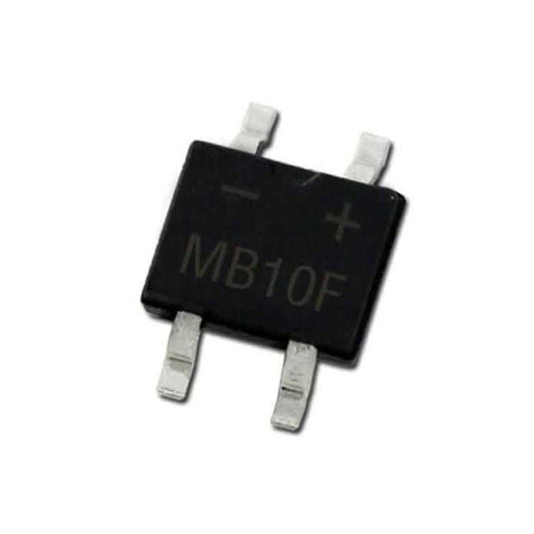 MB10F 0.8A 1000V (1kV) Tek Fazlı SMD Doğrultucu Köprü Diyot