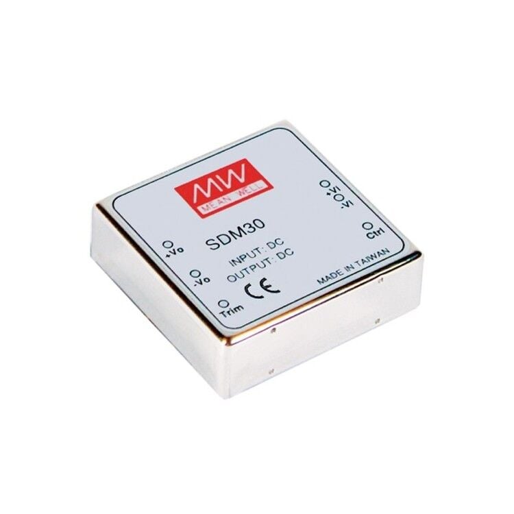 SDM30-24S5 18V-36V DC Giriş 5V DC Çıkış 25W DC-DC Konvertör