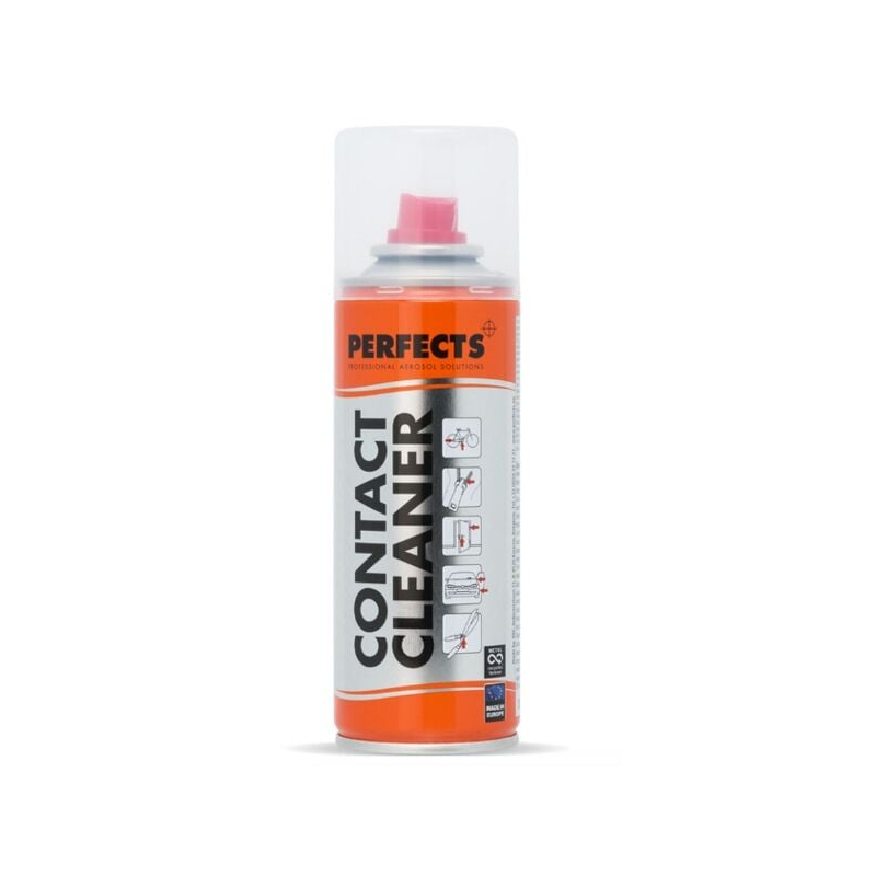 Perfects 200ml Yağlı Kontak Sprey (Kırmızı Kapak) Temizleyici ve Yağlayıcı