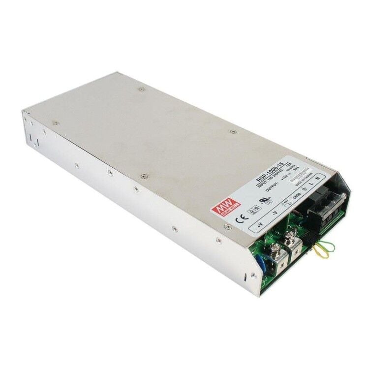 RSP-1000-15, 15VDC 50.0A 750W PFC Güç Kaynağı