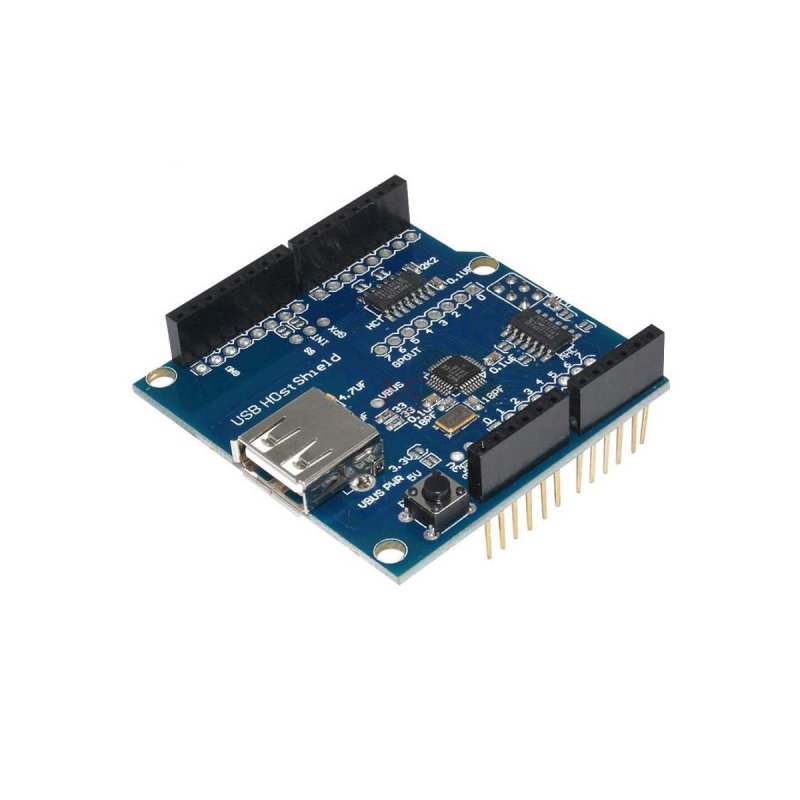 Arduino USB Host Shield MAX3421E USB Host SPI Kartı Uno ve Mega Uyumlu