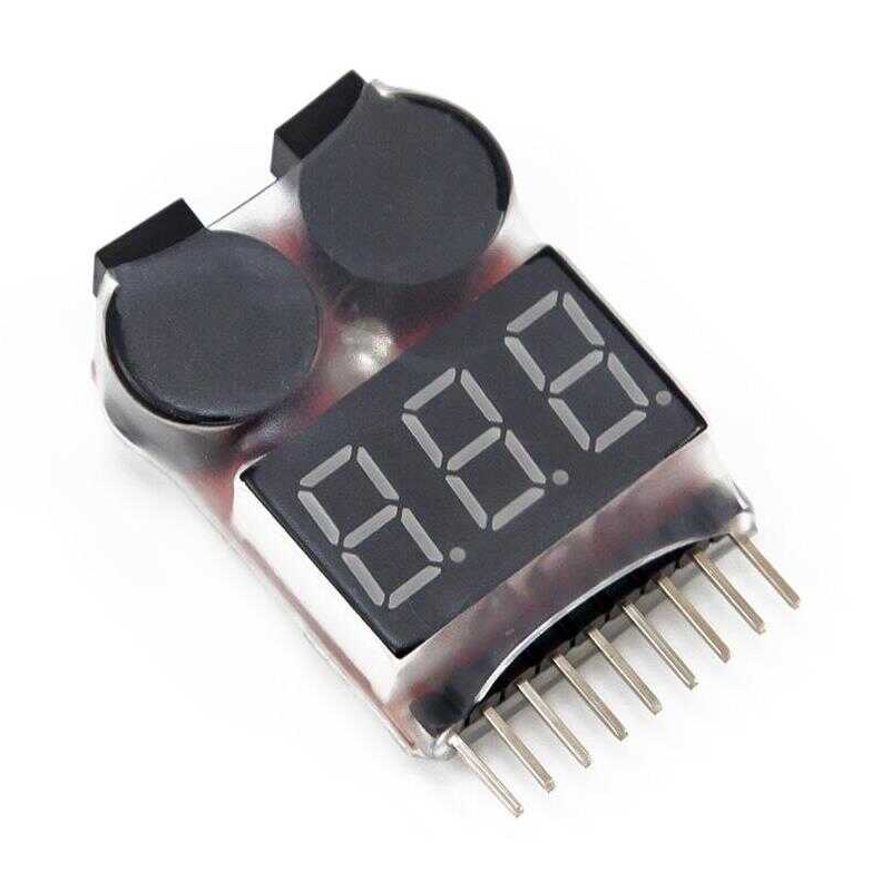 1S-8S LiPo Voltaj Ölçer ve Alarm Modülü
