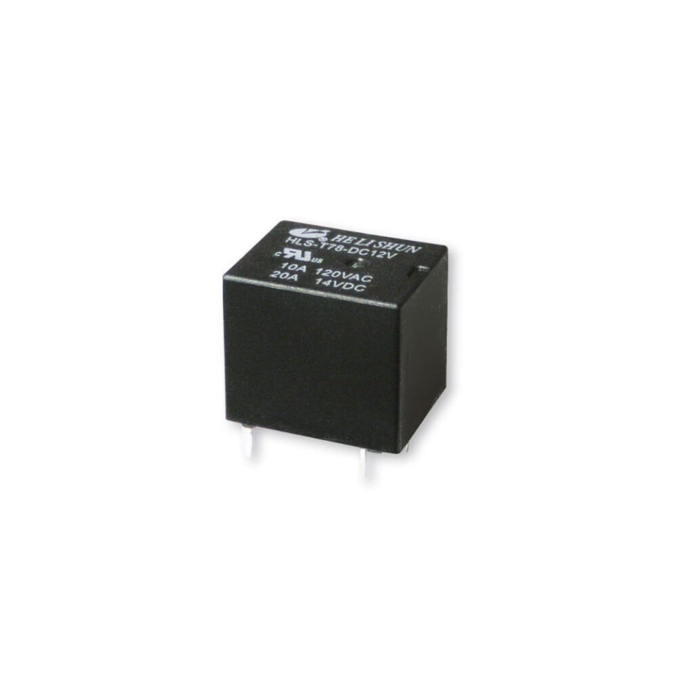HLS-T78-DC12V 10A 12V DC Ultra Mini SPDT (1 Form C) 5 Pin Röle
