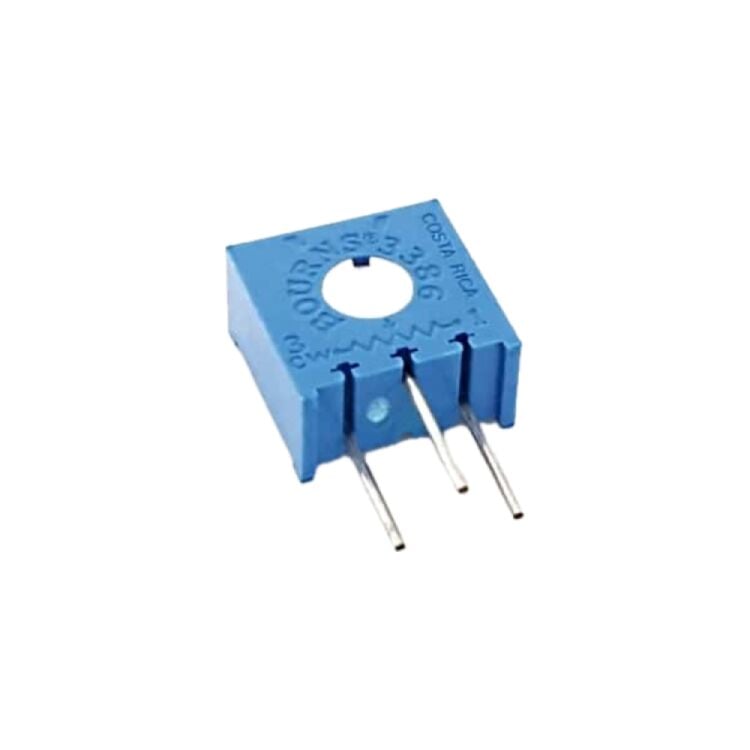 100K Ohm (100K) 3386 Tek Turlu Trimpot - 3386X-1-104