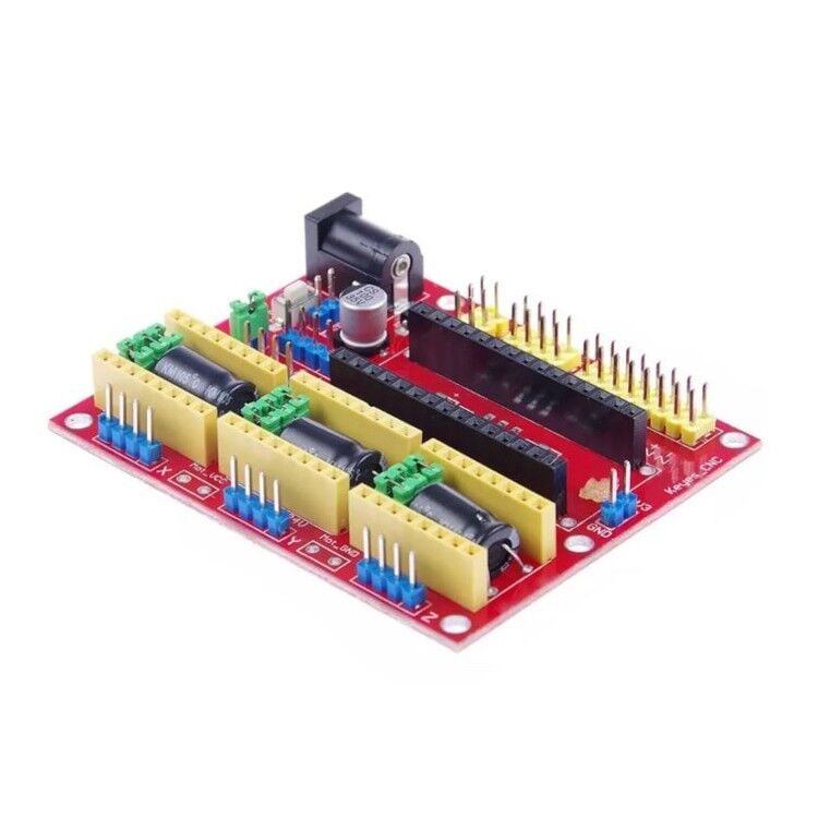 Arduino CNC Shield v4.0 3-Eksen Step Motor Sürücü Kartı