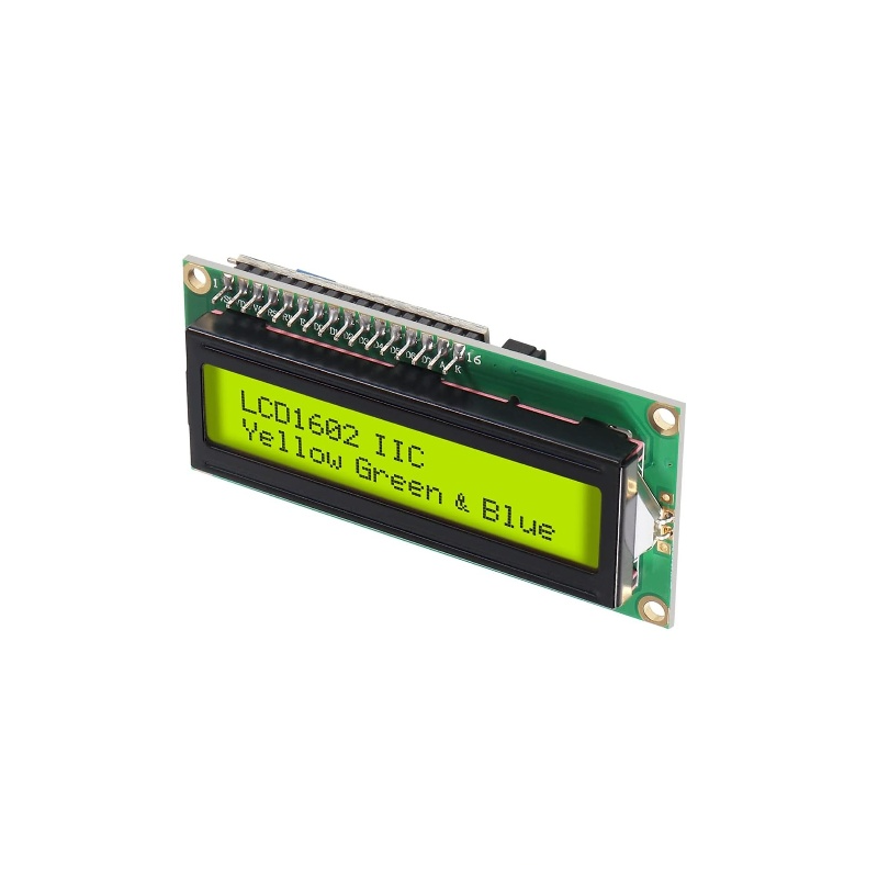 1602A 16x2 Karakter Yeşil LCD Modül