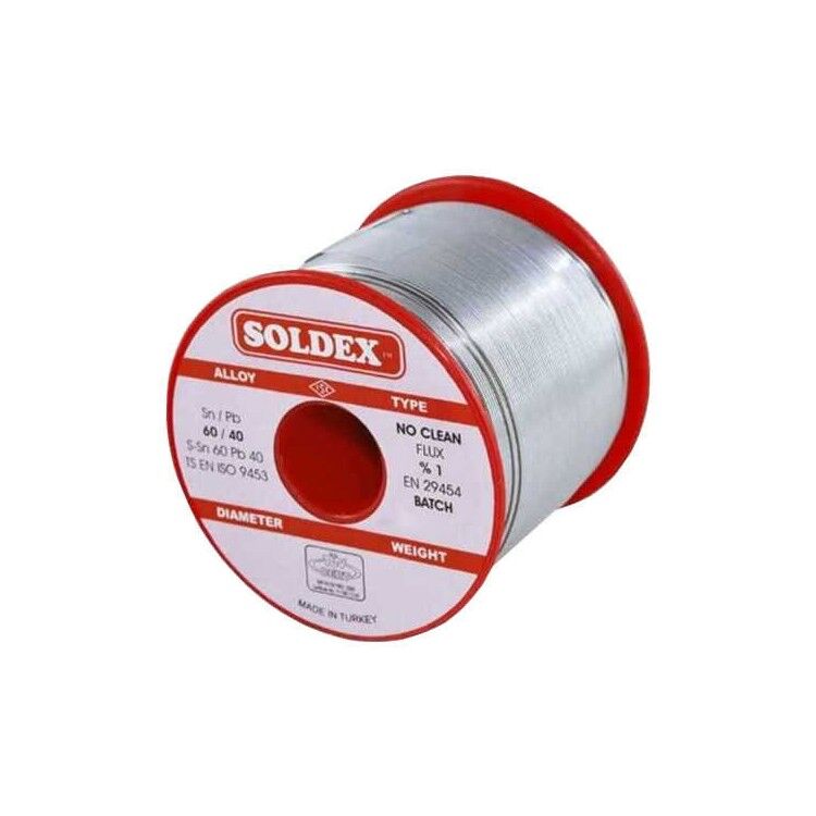 Soldex 60N075 0.75mm 500gr No Clean Lehim Teli