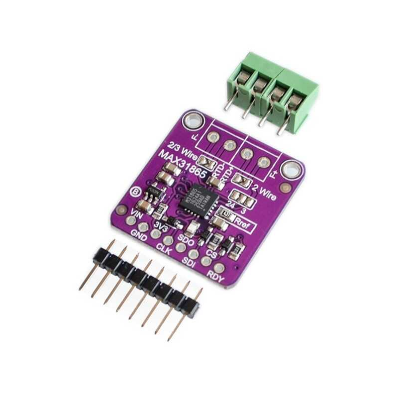 MAX31865 RTD Platin Direnç Sıcaklık Sensörü Modülü PT100 / PT1000