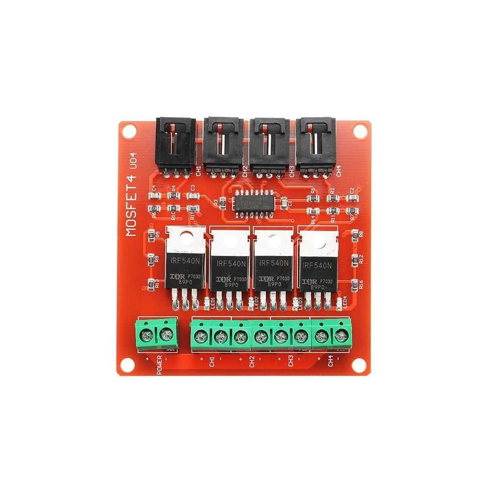 IRF540 4 Kanal MOSFET Modülü