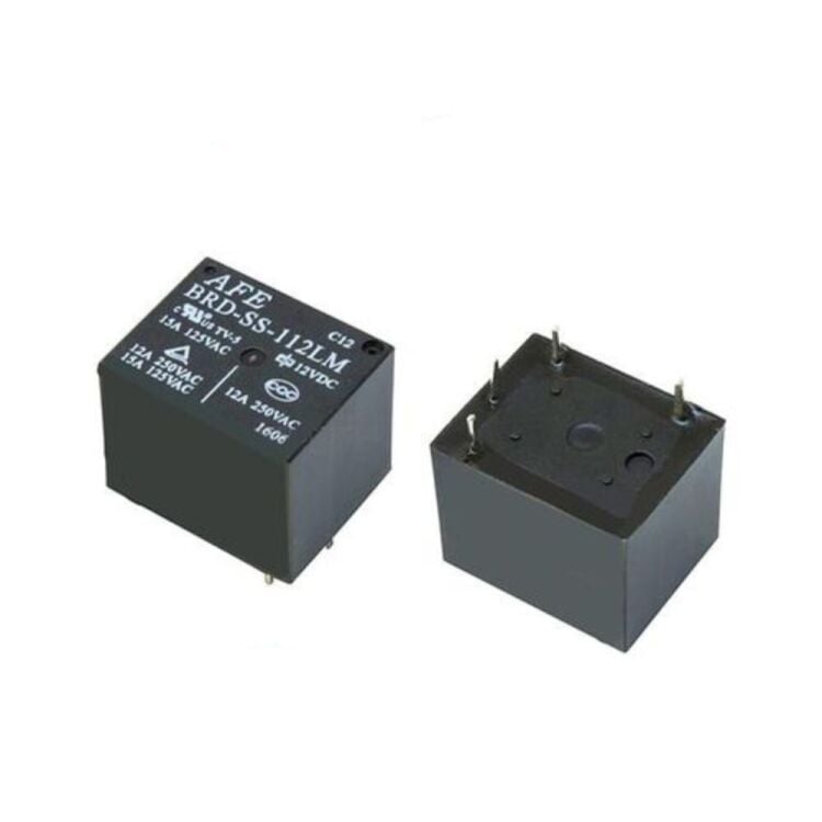 BRD-SS-112LM 15A 12VDC 4 Pin DIP-4 Röle