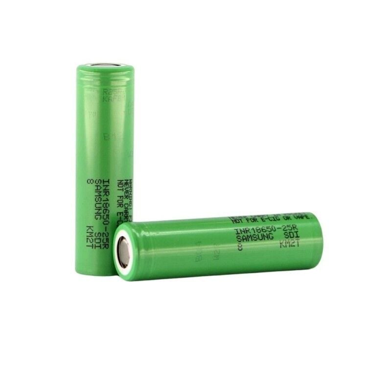 Samsung INR18650-25R8 3.7V 2500 mAh Li-ion Şarjlı Pil