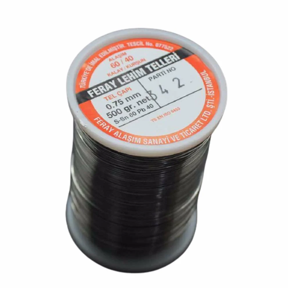 0.75mm 500gr Sn:60 Pb:40 Lehim Teli