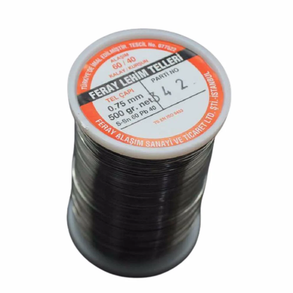 0.75mm 500gr Sn:60 Pb:40 Lehim Teli