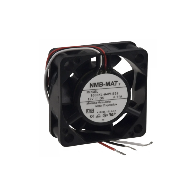 1606KL-04W-B39 12V DC 0.11A 40x40x15mm 3 Kablolu Soğutma Fanı