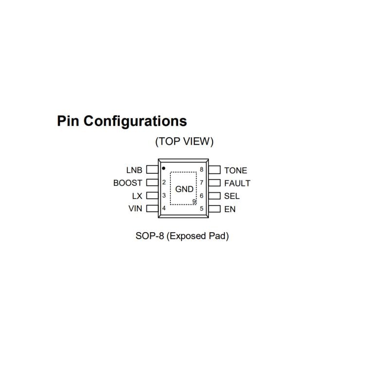 RT5047AGSP (RT5047A, RT5047) SOIC-8 Entegre Devre