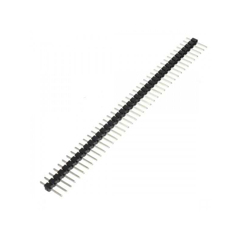 1x40 Erkek Header 40 Pin 2.54mm 180 Derece