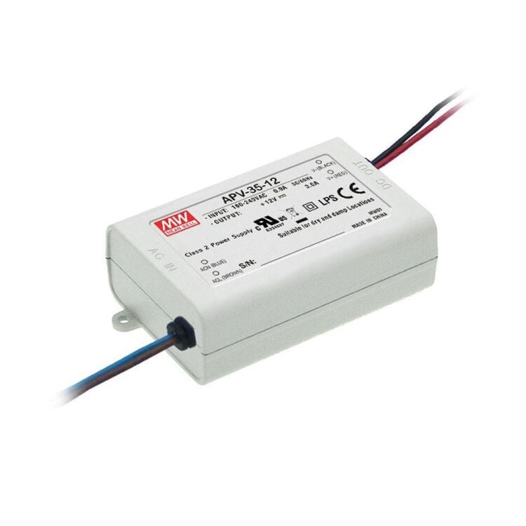 APV-35-36 90VAC-264VAC Giriş 36V Çıkış 36W Led Sürücü