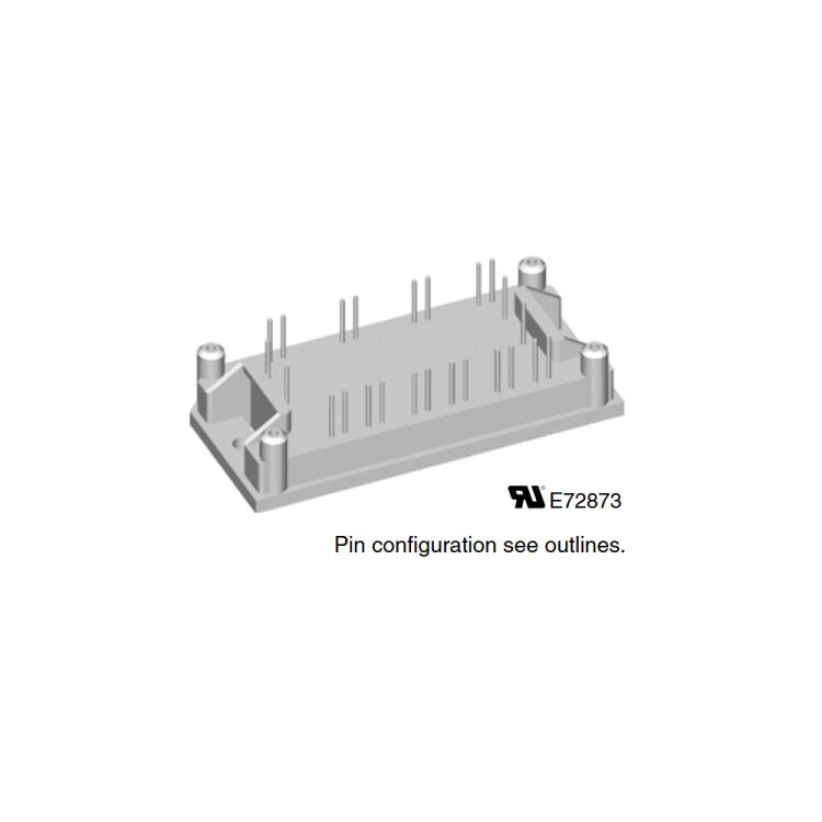 MUBW15-12A6K 19A 1200V 90W Modül PIM IGBT