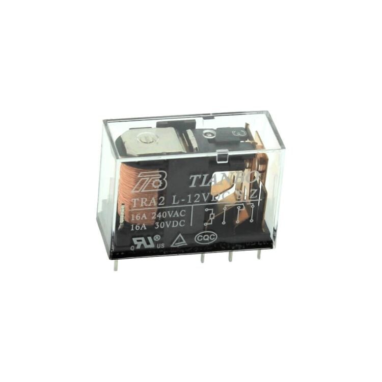 TRA2-L-12VDC-S-Z(2) 16A 12V DC 1 Form C PCB Tip Röle