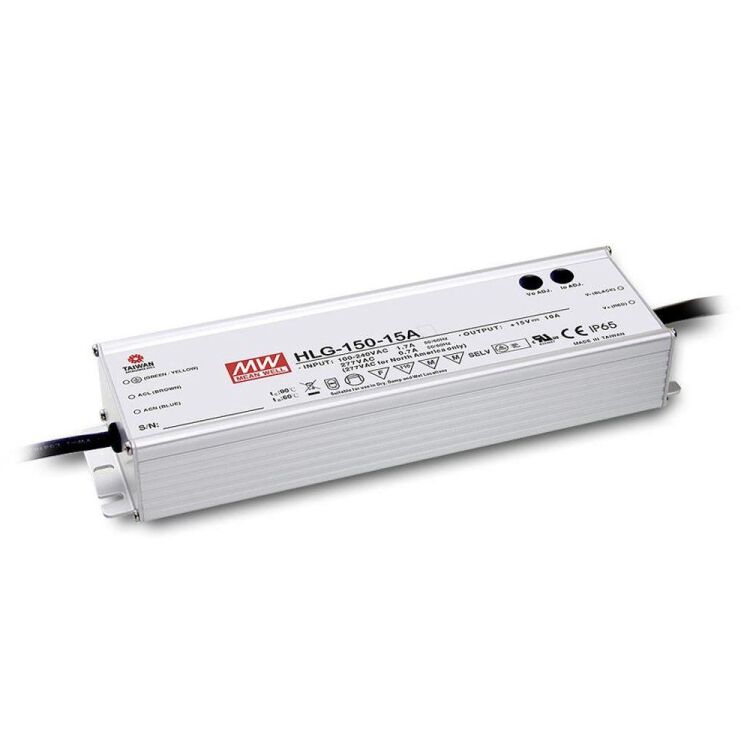 HLG-150H-54A 90VAC-305VAC Giriş 49~58V Çıkış 151W Led Sürücü