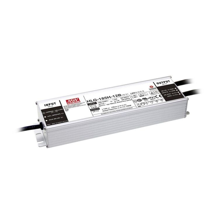HLG-185H-C700B 90VAC-305VAC Giriş 143~286V Çıkış 200W Led Sürücü