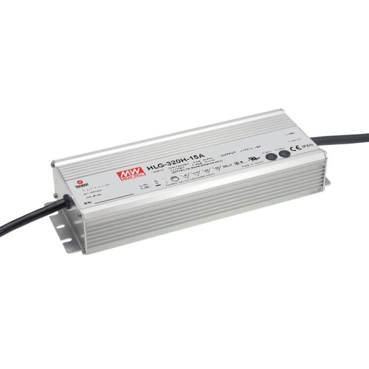 HLG-320H-36A 90VAC-305VAC Giriş 32~39V Çıkış 320W Led Sürücü