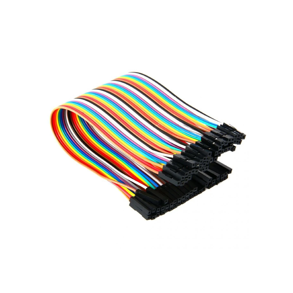 40 Pin Dişi-Dişi (F-F) 40cm Jumper Kablo