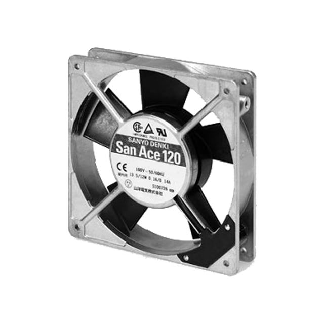 109S074UL 120x120x38mm 115VAC 16W 0.18A 3100RPM 2 Kablo Fan
