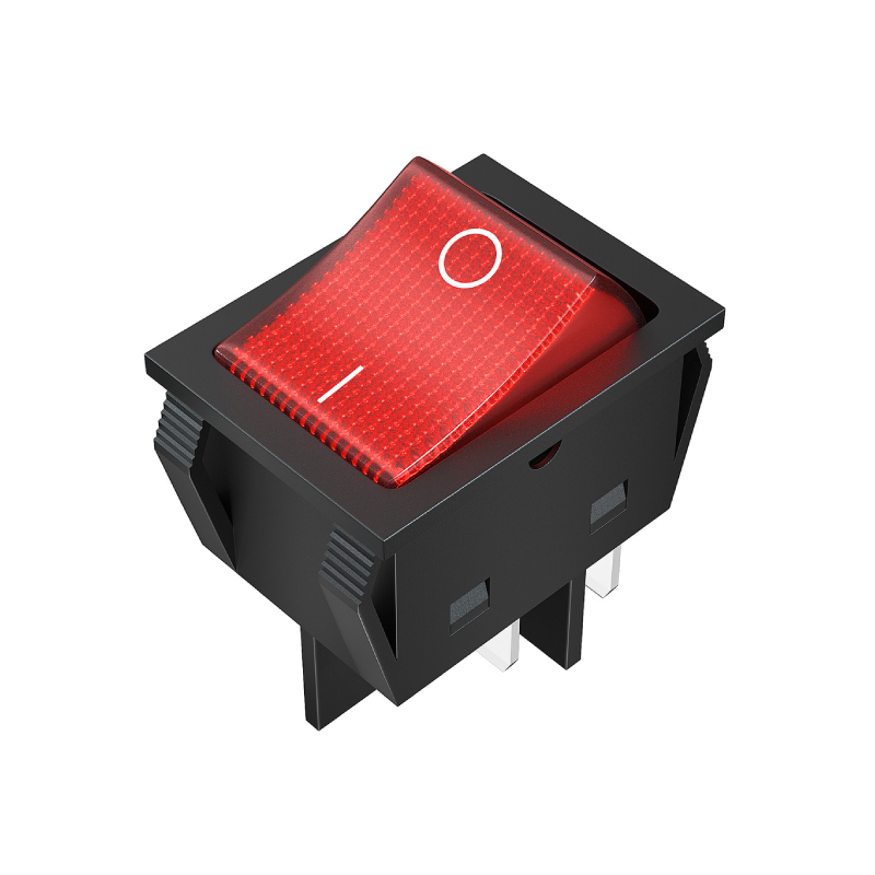 IC-104 Geniş Işıklı Kırmızı Anahtar ON-OFF